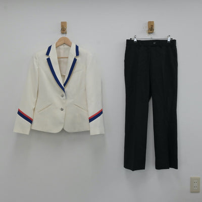 【中古】北海道 札幌新陽高等学校 女子制服 3点（部活ユニフォーム 上・部活ユニフォーム 下）sf013249