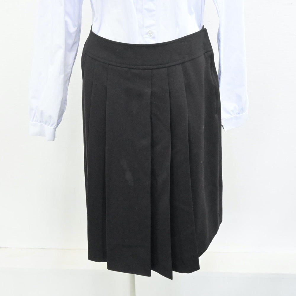 【中古】北海道 札幌聖心女子学院高等学校 女子制服 3点（ブレザー・シャツ・スカート）sf013254