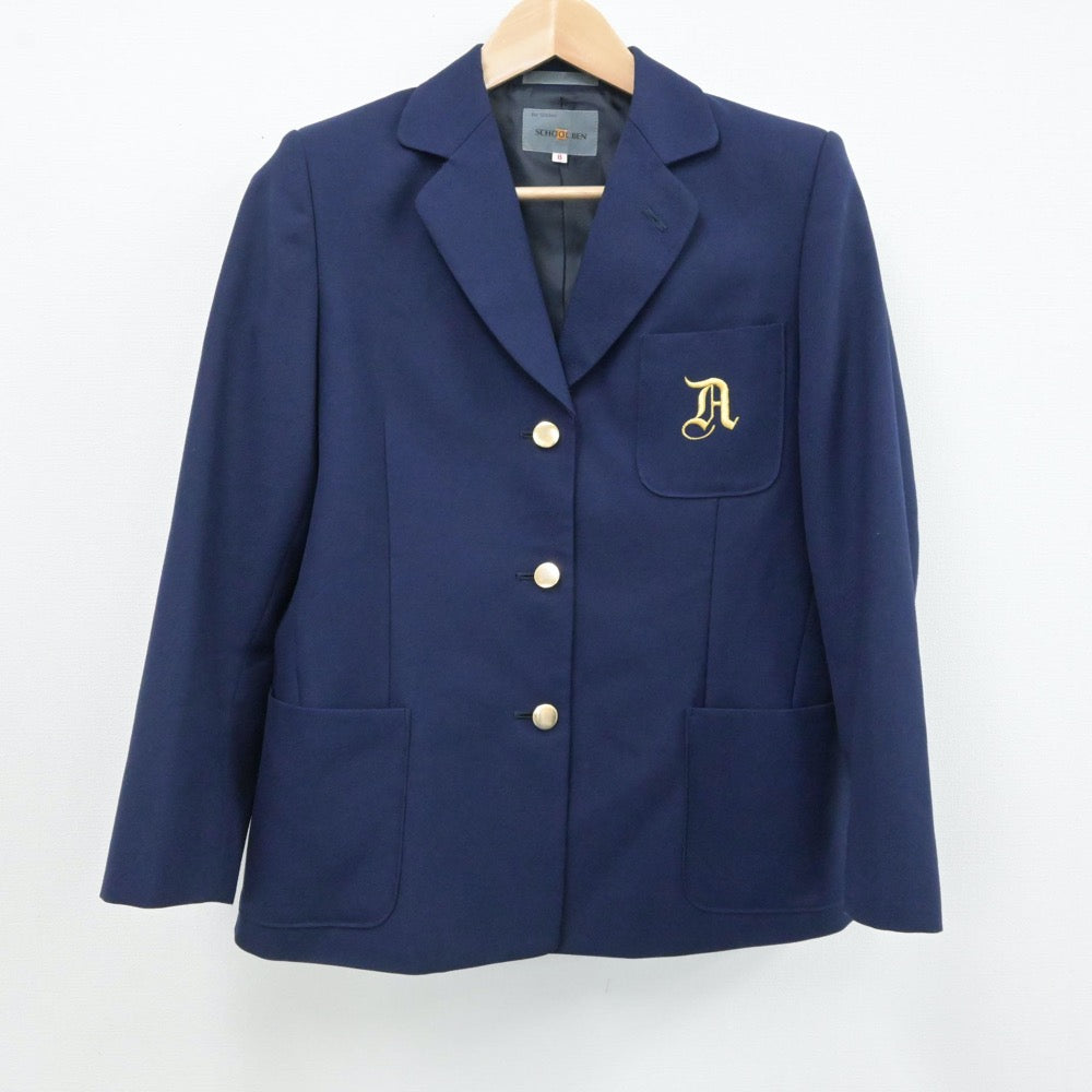 【中古】埼玉県 青木中学校 女子制服 4点（ブレザー・シャツ・スカート）sf013266