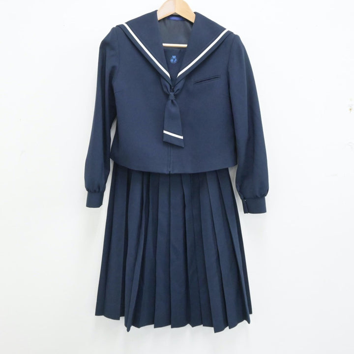 【中古制服】群馬県 鎌倉中学校 女子制服 3点（セーラー服・スカート）sf013274【リサイクル学生服】 | 中古制服通販パレイド