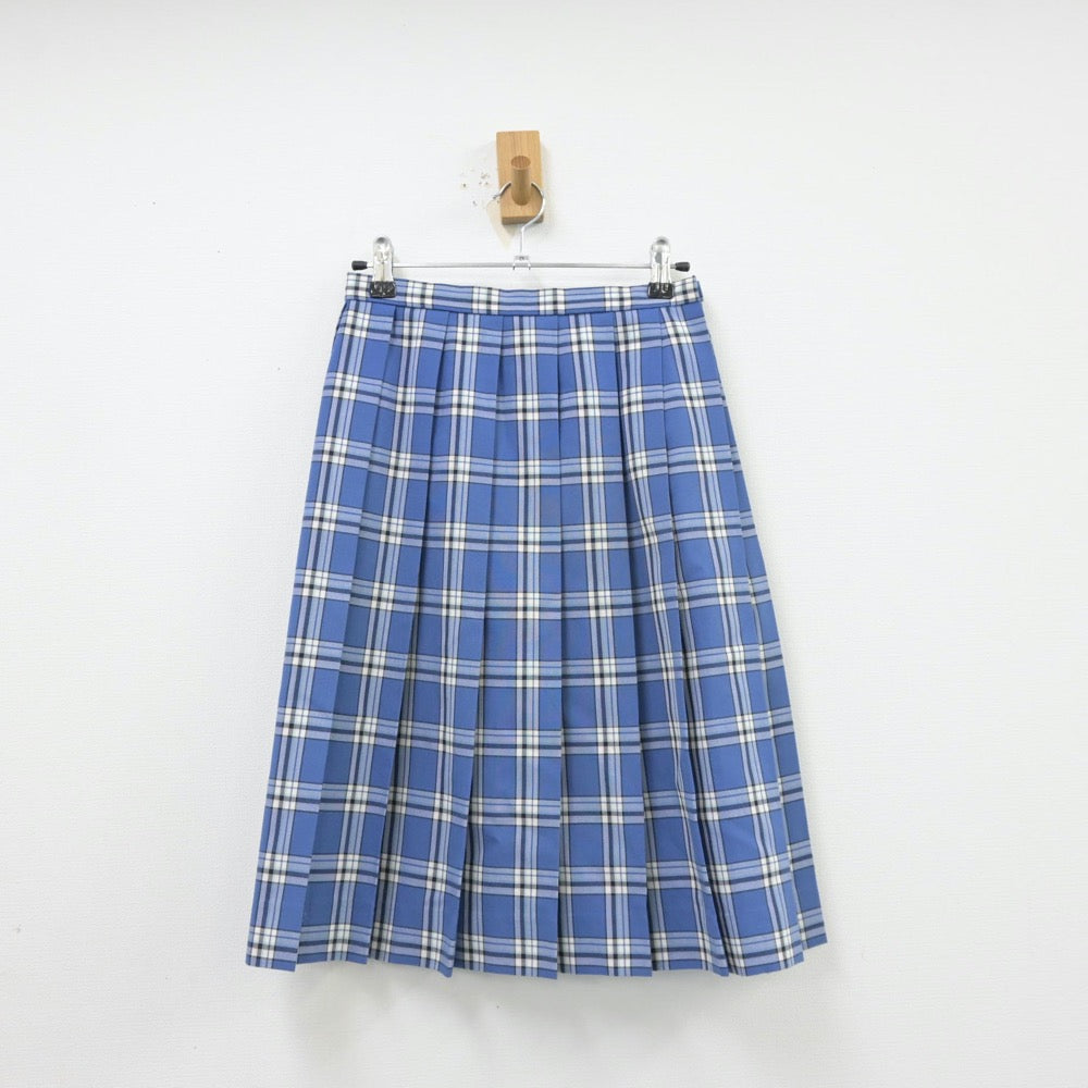 【中古】愛媛県 帝京第五高等学校 女子制服 5点（セーラー服・ニットベスト・スカート）sf013299