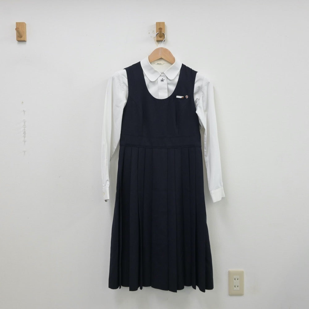 中古制服】熊本県 尚絅高等学校 女子制服 6点（ブレザー・シャツ・ジャンパースカート）sf013328【リサイクル学生服】 | 中古制服通販パレイド