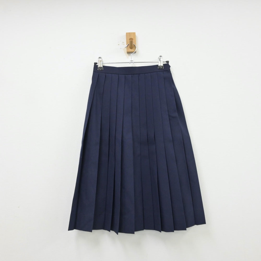 【中古】兵庫県 豊岡北中学校 女子制服 2点（セーラー服・スカート）sf013333