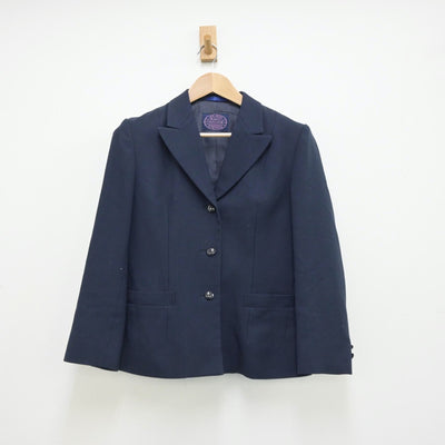 【中古】石川県 金沢二水高等学校 女子制服 3点（ブレザー・スカート）sf013364