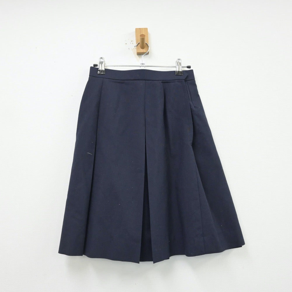 【中古】石川県 金沢二水高等学校 女子制服 2点（ニット・スカート）sf013365