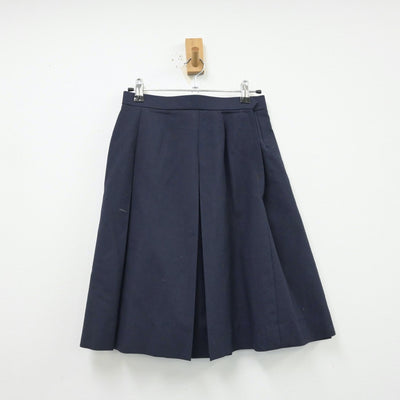 【中古】石川県 金沢二水高等学校 女子制服 2点（ニット・スカート）sf013365