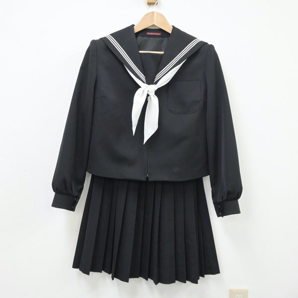 【中古制服】岐阜県 美濃市立昭和中学校 女子制服 3点（セーラー服・スカート）sf013369【リサイクル学生服】 | 中古制服通販パレイド