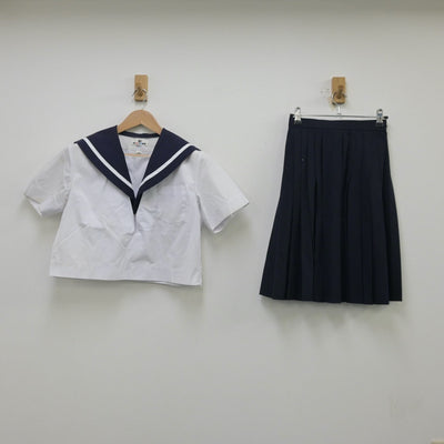 【中古】愛知県 愛知県立刈谷高校 女子制服 2点（セーラー服・スカート）sf013373