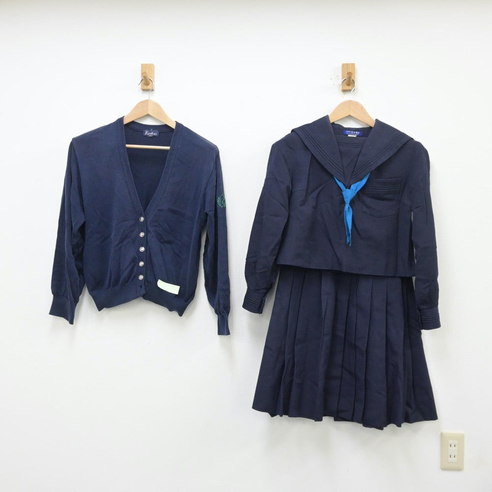中古制服】大阪府 大谷中学校 女子制服 4点(セーラー服・ニット 中古制服】大阪府 大谷中学校 女子制服 4点(セーラー服・ニット