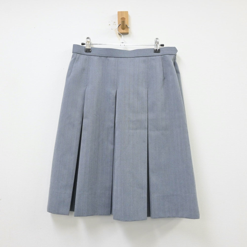 【中古】千葉県 習志野市第三中学校 女子制服 5点（ブレザー・ベスト・スカート）sf013382