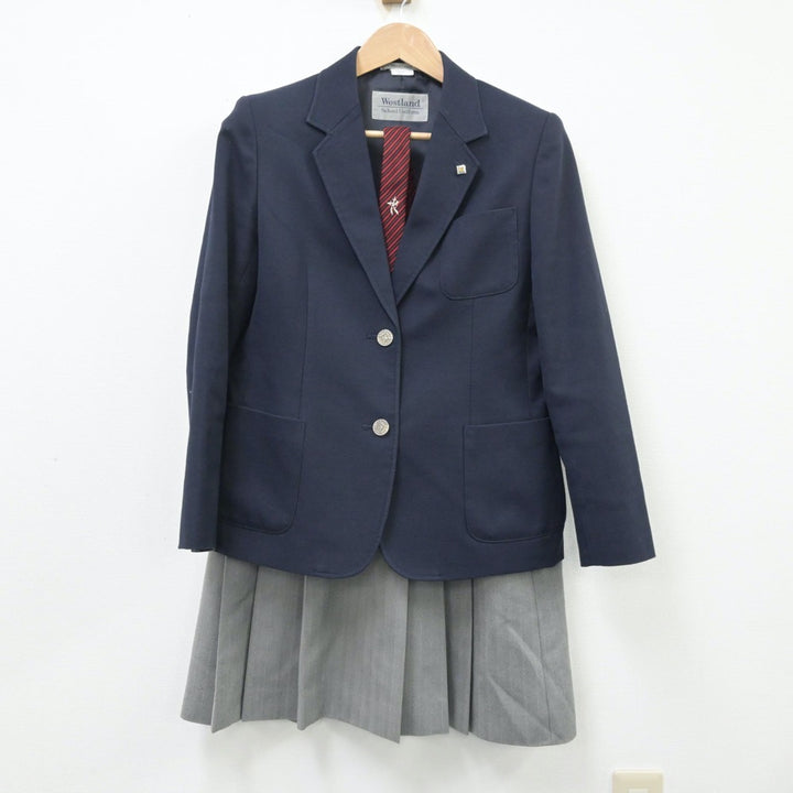 【中古制服】富山県 富山県立大門高等学校 女子制服 4点（ブレザー・ベスト・スカート）sf013392【リサイクル学生服】 | 中古制服通販パレイド