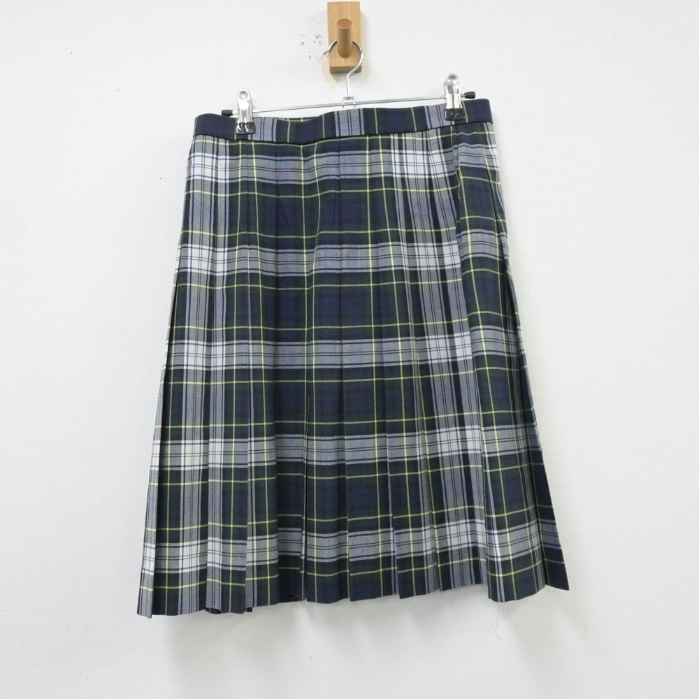 【中古】青森県 東奥義塾高等学校 女子制服 2点（スカート）sf013396