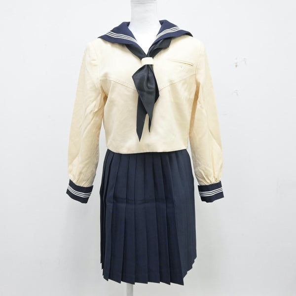 【中古制服】東京都 国学院久我山高等学校 女子制服 5点（セーラー服・ニット・スカート）sf013400【リサイクル学生服】 | 中古制服通販パレイド