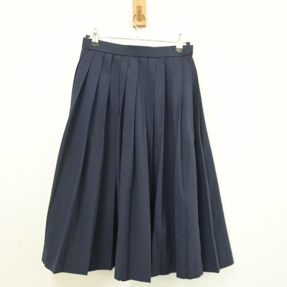 【中古】愛知県 美川中学校 女子制服 2点（セーラー服・スカート）sf013408