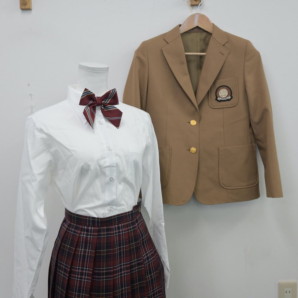 中古制服】山口県 梅光学院中学校高等学校 女子制服 5点（ブレザー・シャツ・ニット・スカート）sf013438【リサイクル学生服】 | 中古制服 通販パレイド