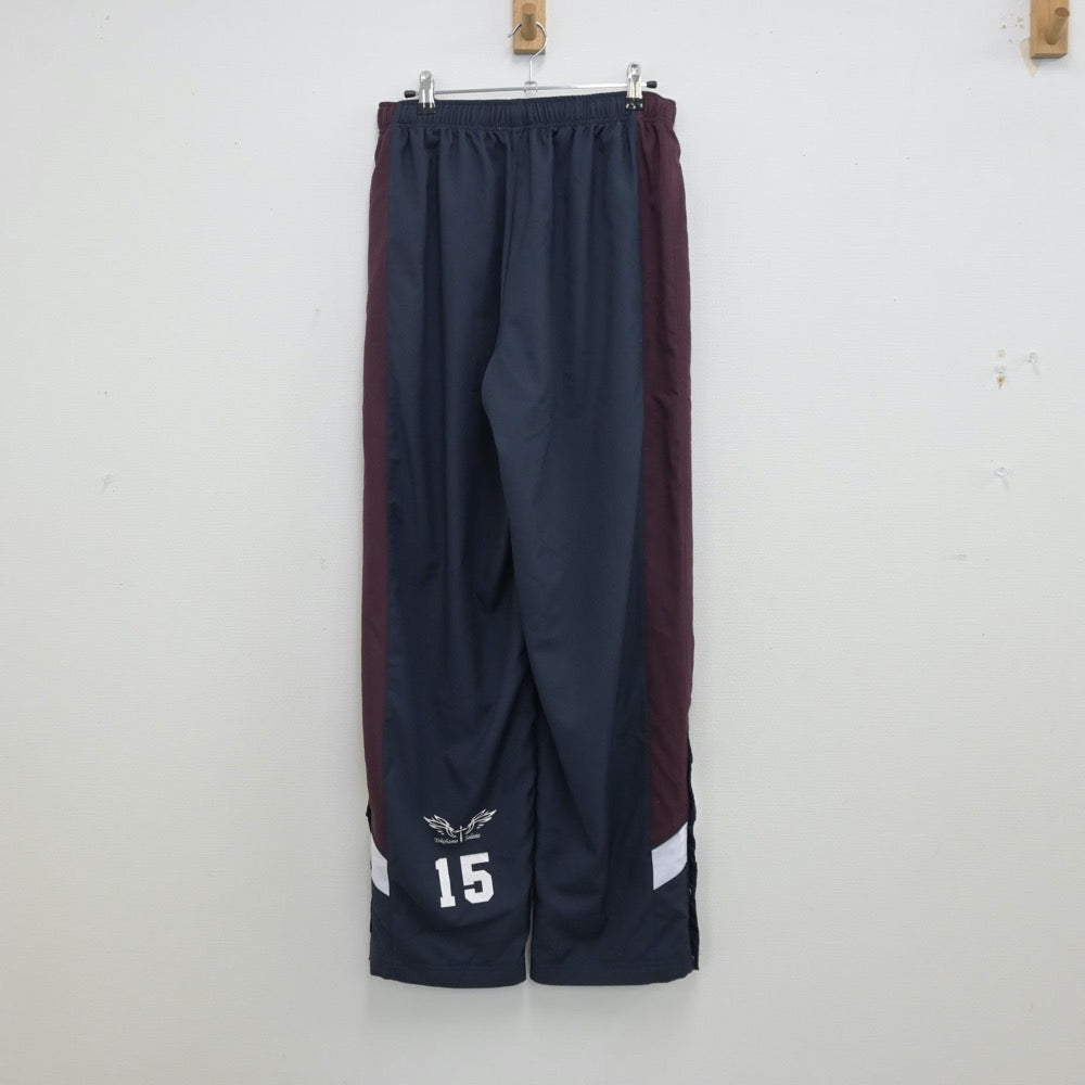 【中古】神奈川県 サレジオ学院高等学校/バスケットボール部ユニフォーム 男子制服 2点（部活ユニフォーム 上下）sf013441