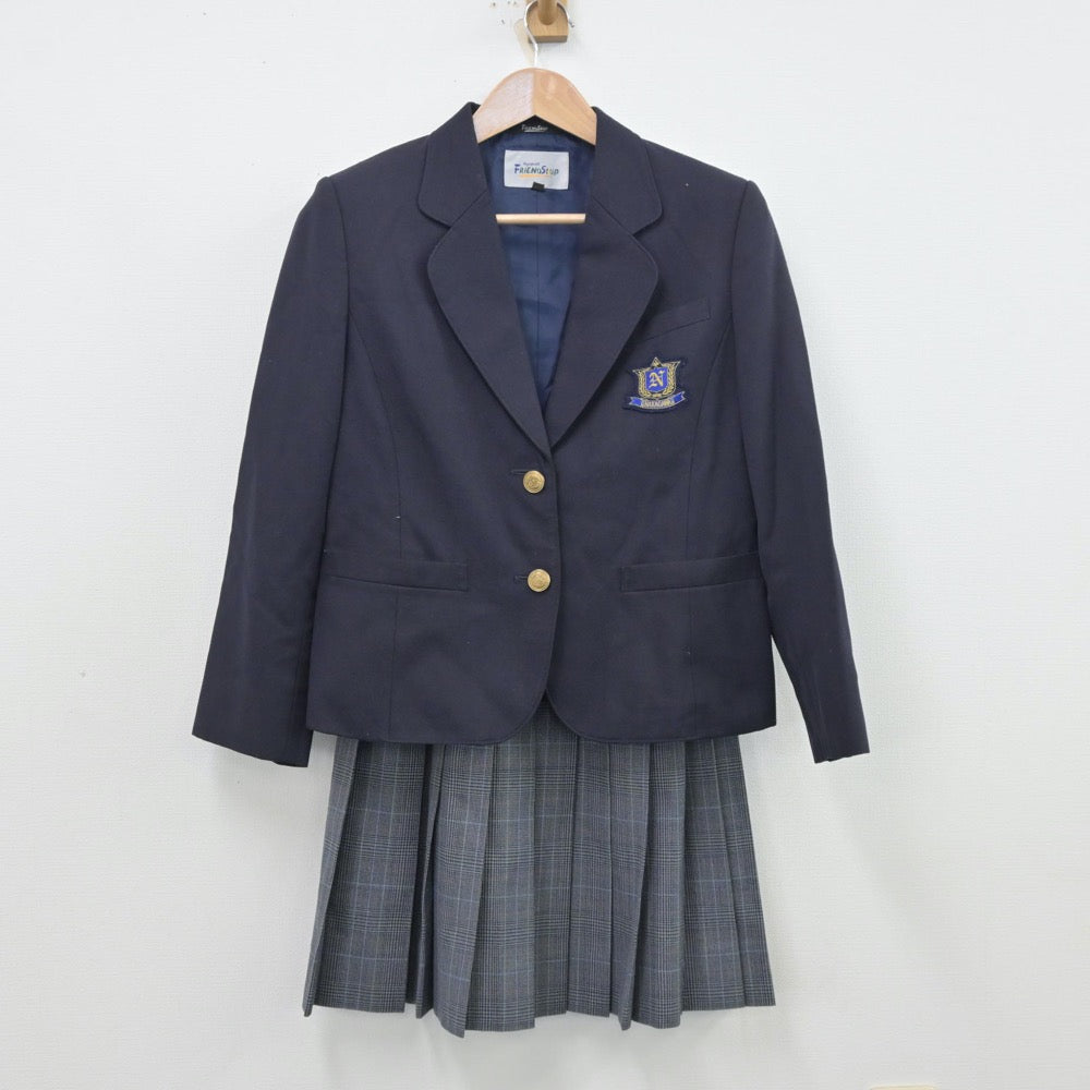 【中古】東京都 中川中学校 女子制服 3点（ブレザー・スカート）sf013442