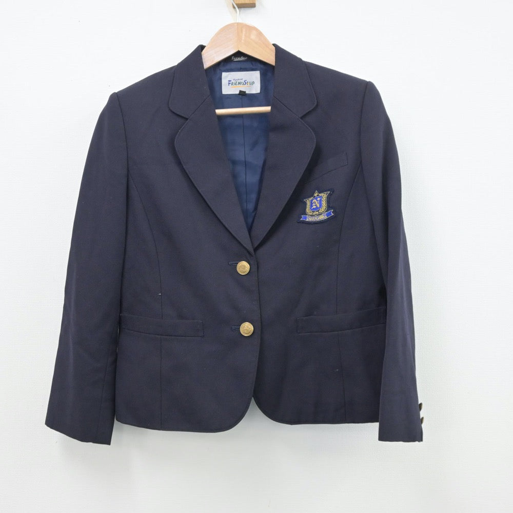 【中古】東京都 中川中学校 女子制服 3点（ブレザー・スカート）sf013442