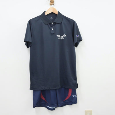 【中古】神奈川県 サレジオ学院高等学校/バスケットボール部ユニフォーム 男子制服 2点（部活ユニフォーム 上下）sf013453