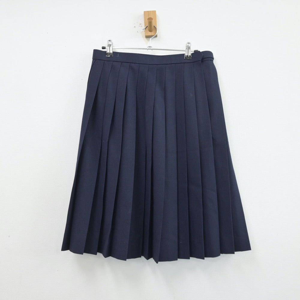 【中古】北海道 富良野西中学校 女子制服 3点（セーラー服・スカート）sf013470