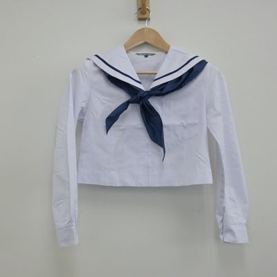 【中古】和歌山県 星林高等学校 女子制服 4点（セーラー服・スカート）sf013473