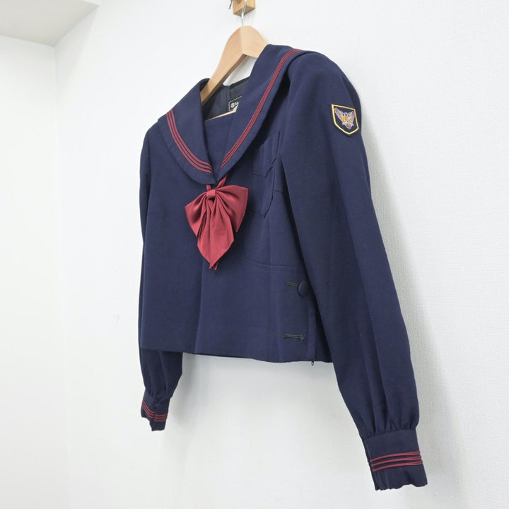 中古制服】神奈川県 横浜隼人高等学校 女子制服 3点（セーラー服・スカート）sf013481【リサイクル学生服】 | 中古制服通販パレイド