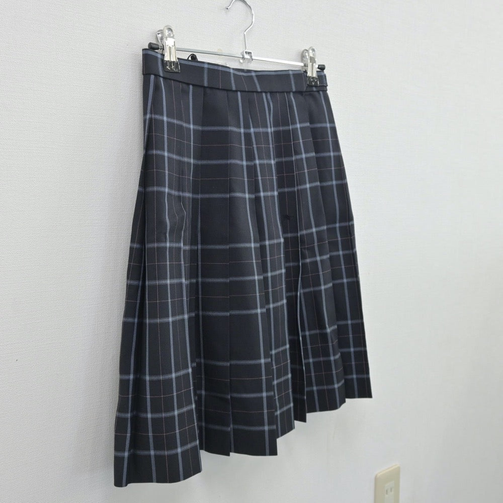 【中古】東京都 日本大学鶴ヶ丘高等学校 女子制服 2点（スカート）sf013488