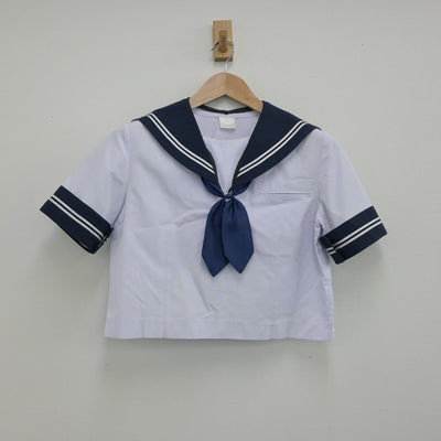 【中古】山梨県 大月東中学校 女子制服 3点（セーラー服・スカート）sf013505