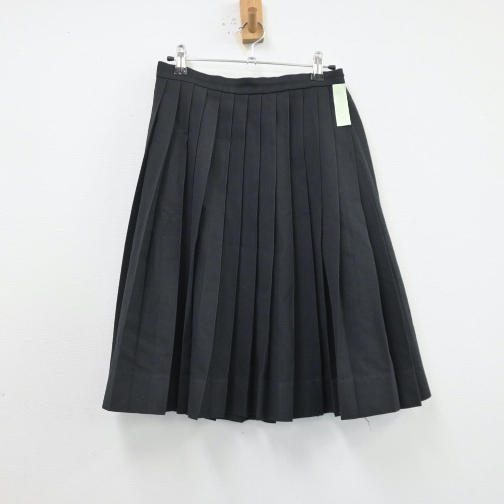 【中古】沖縄県 港川中学校 女子制服 3点（セーラー服・スカート）sf013506