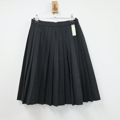 【中古】沖縄県 港川中学校 女子制服 2点（セーラー服・スカート）sf013508