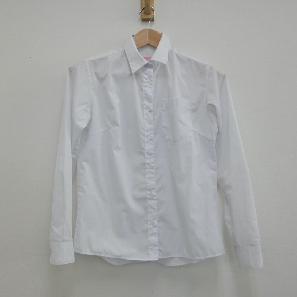 【中古】東京都 府中東高等学校 女子制服 3点（シャツ・スカート）sf013510