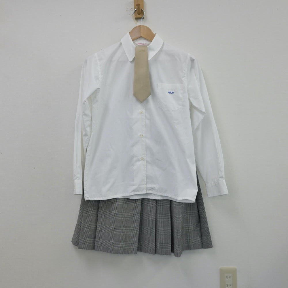 中古制服】岩手県 盛岡大学附属高等学校 女子制服 5点（ブレザー