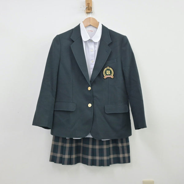 中古制服】山梨県 上野原高等学校 女子制服 4点（ブレザー・シャツ・ニット・スカート）sf013522【リサイクル学生服】 | 中古制服通販パレイド