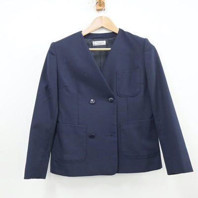 【中古】埼玉県 南浦和中学校 女子制服 2点（ブレザー・ベスト）sf013524