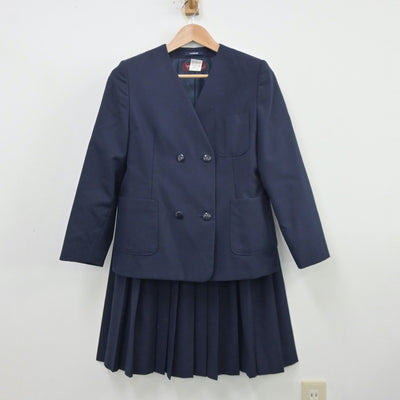 【中古】埼玉県 南浦和中学校 女子制服 4点（ブレザー・ベスト・スカート）sf013525