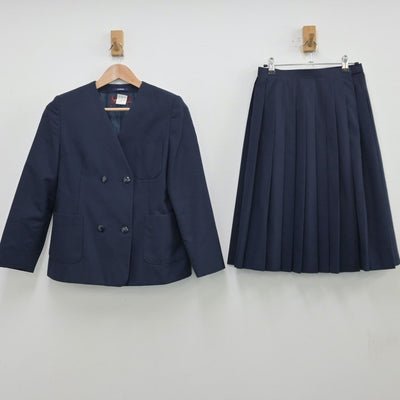 【中古】埼玉県 南浦和中学校 女子制服 4点（ブレザー・ベスト・スカート）sf013525