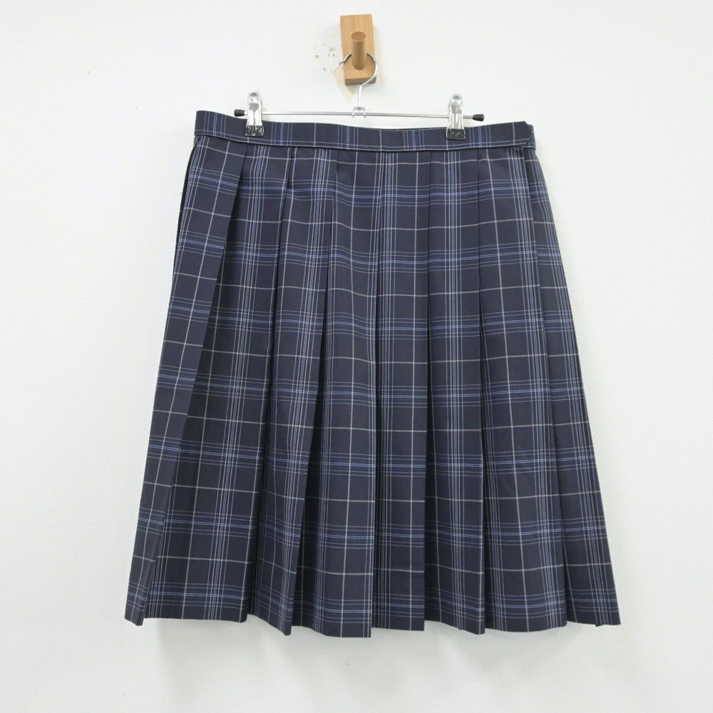 【中古】富山県 伏木高等学校 女子制服 2点（シャツ・スカート）sf013532