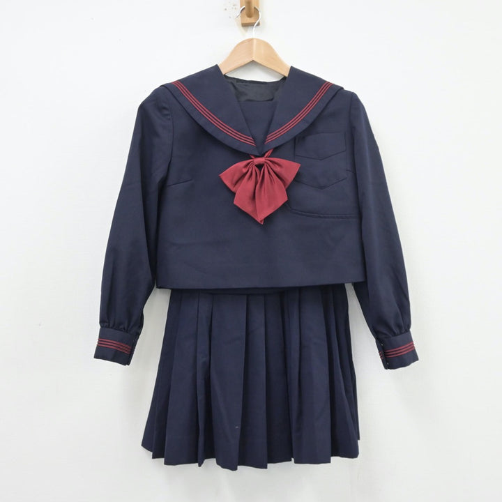 中古制服】神奈川県 横浜隼人高等学校 女子制服 5点（セーラー服・ニット・スカート）sf013541【リサイクル学生服】 | 中古制服通販パレイド