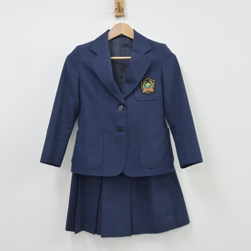 【中古】東京都 ひばりヶ丘中学校 女子制服 3点（ブレザー・ベスト・スカート）sf013545