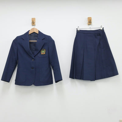 【中古】東京都 ひばりヶ丘中学校 女子制服 3点（ブレザー・ベスト・スカート）sf013545