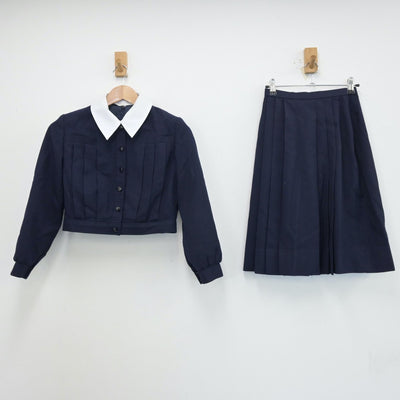 【中古】奈良県 奈良県立奈良高等学校 女子制服 2点（ブレザー・スカート）sf013550