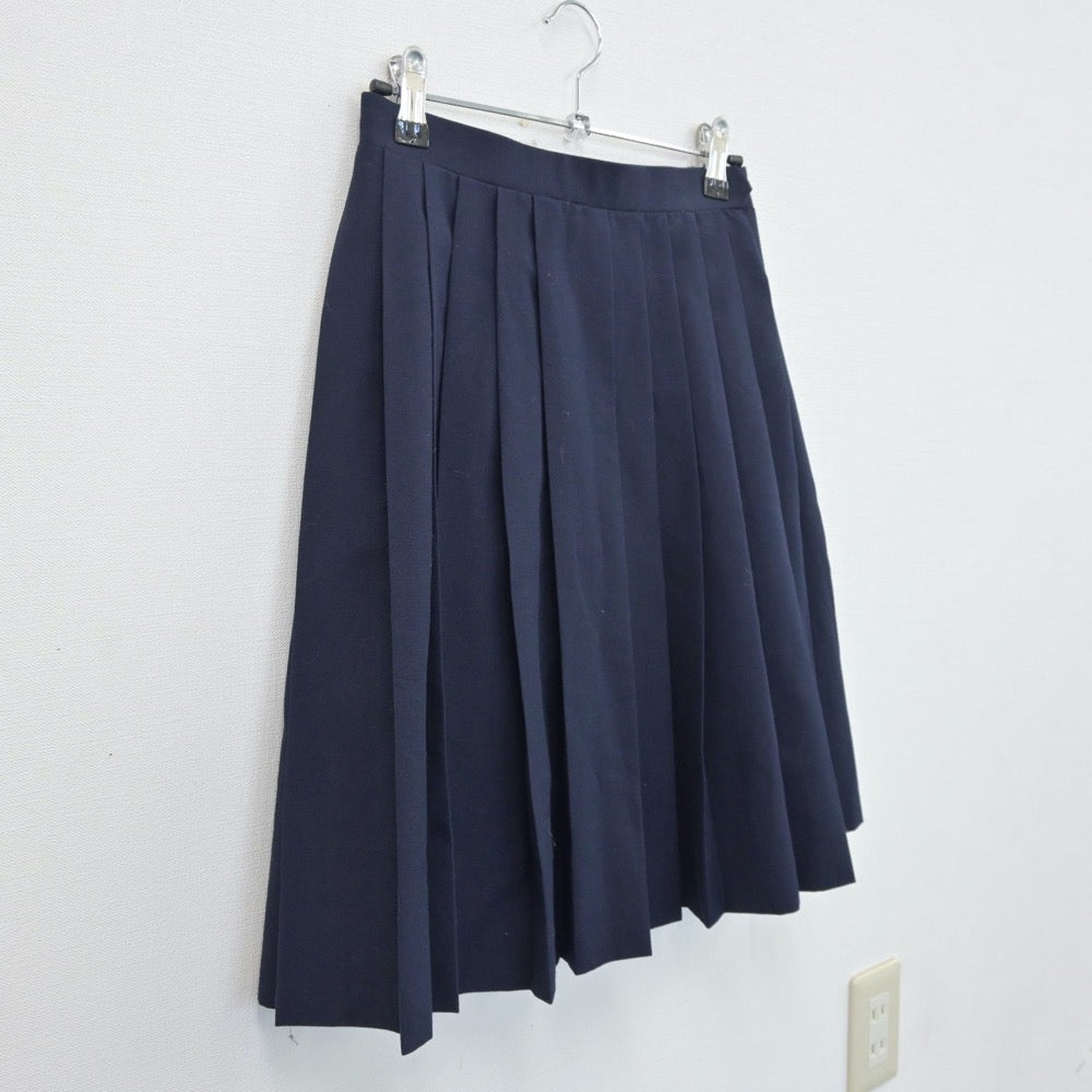 【中古】神奈川県 鎌倉市立玉縄中学校 女子制服 2点（スカート・スカート）sf013559