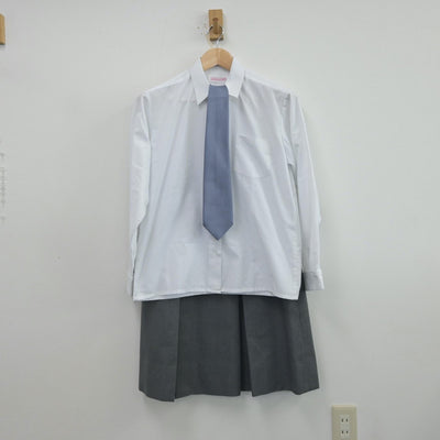 【中古】神奈川県 川崎市立東高津中学校 女子制服 5点（ブレザー・シャツ・スカート）sf013571