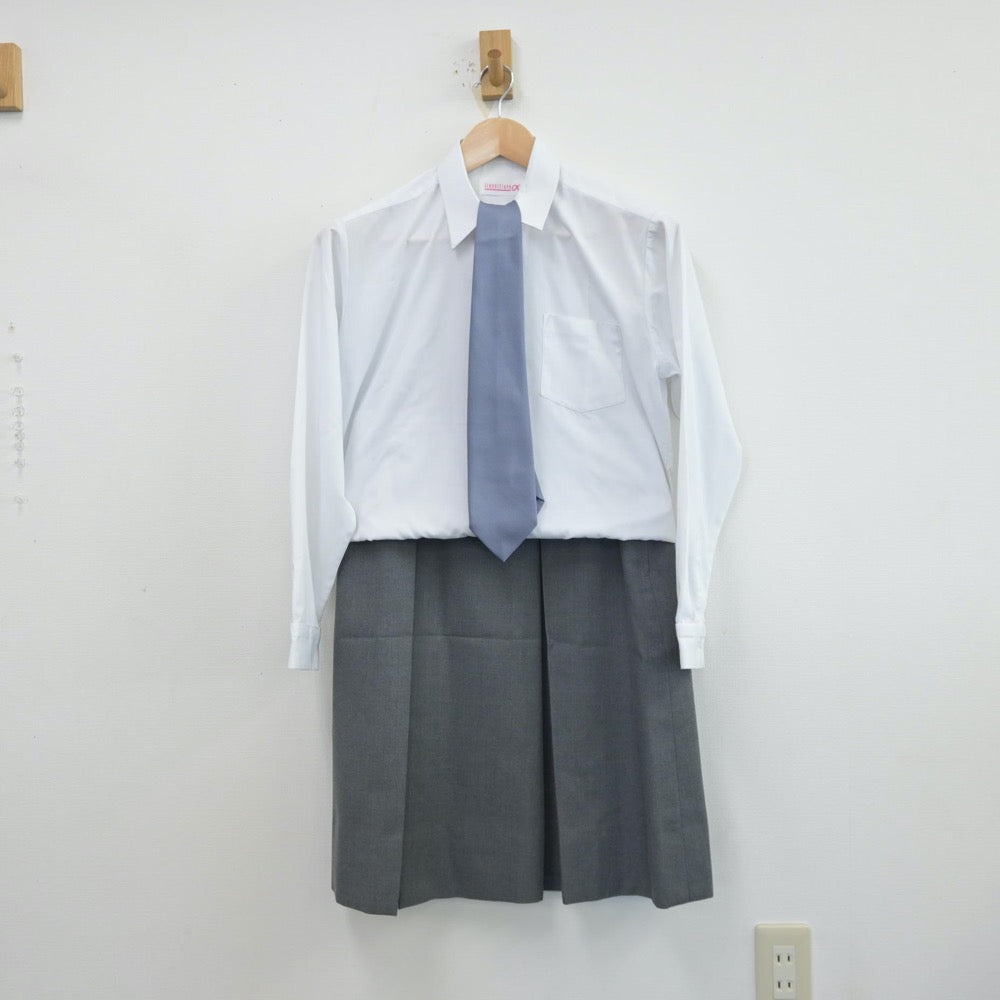 【中古】神奈川県 川崎市立東高津中学校 女子制服 5点（ブレザー・シャツ・スカート）sf013571