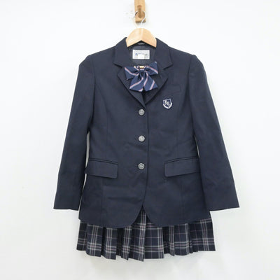 【中古】東京都 東京都立田園調布高等学校 女子制服 5点（ブレザー・スカート）sf013575