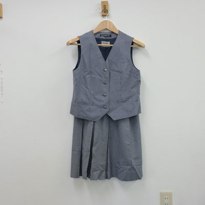 【中古】東京都 大田区立田園調布中学校 女子制服 5点（ブレザー・ベスト・スカート）sf013576