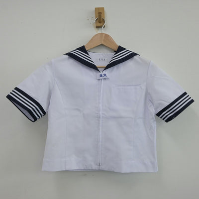 【中古】東京都 昭和女子大学附属昭和中学校 女子制服 2点（セーラー服）sf013581