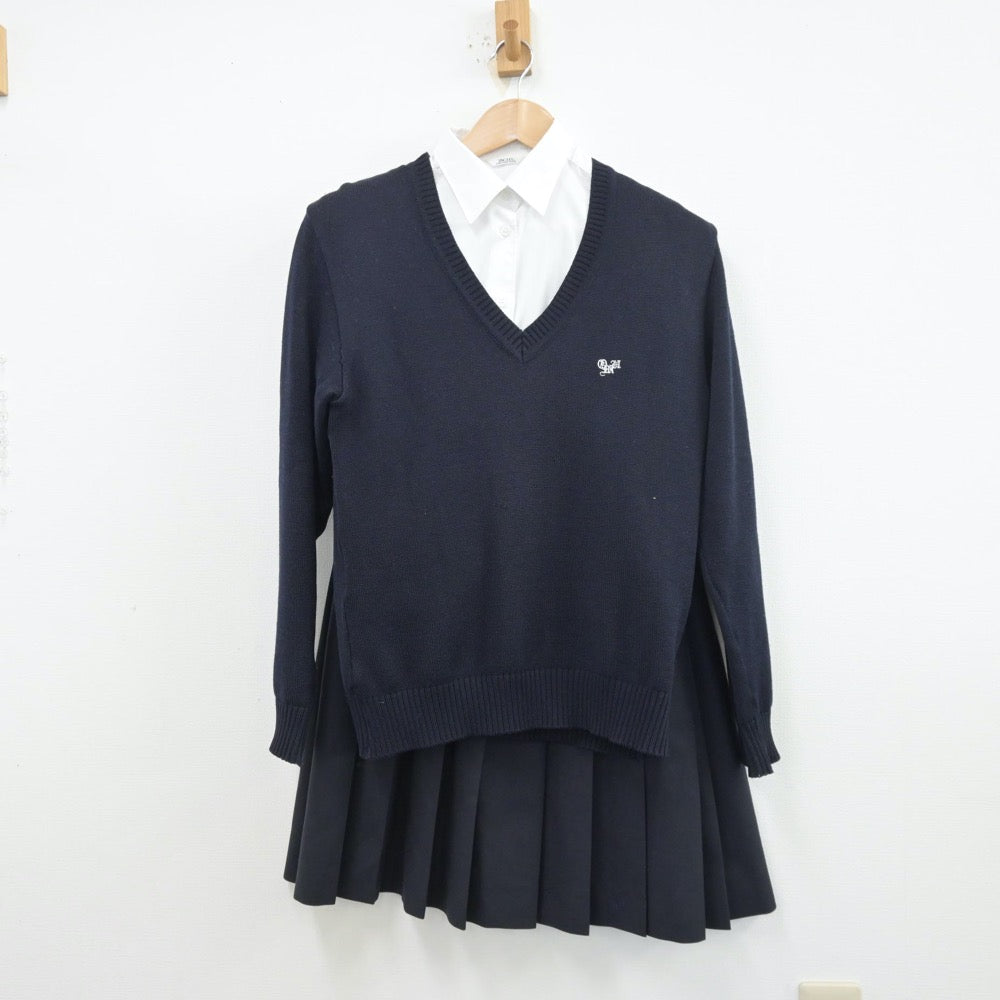 中古制服】埼玉県 大宮南高等学校 女子制服 4点（ブレザー・シャツ・ニット・スカート）sf013591【リサイクル学生服】 | 中古制服通販パレイド