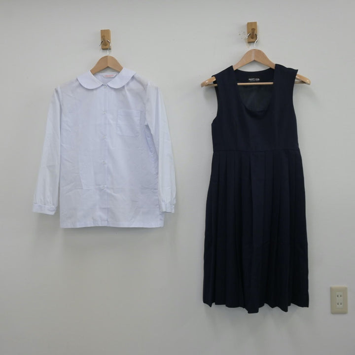 中古制服】熊本県 熊本市立西山中学校 女子制服 2点(シャツ 中古制服】熊本県 熊本市立西山中学校 女子制服 2点(シャツ