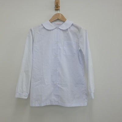 【中古】熊本県 熊本市立西山中学校 女子制服 2点（シャツ・ジャンパースカート）sf013603